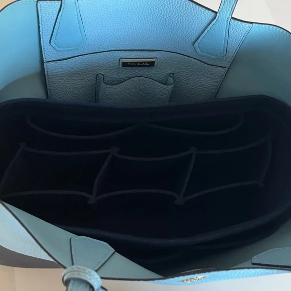 Tory Burch Perry Color Blocked Tote - Picture 10 of 10